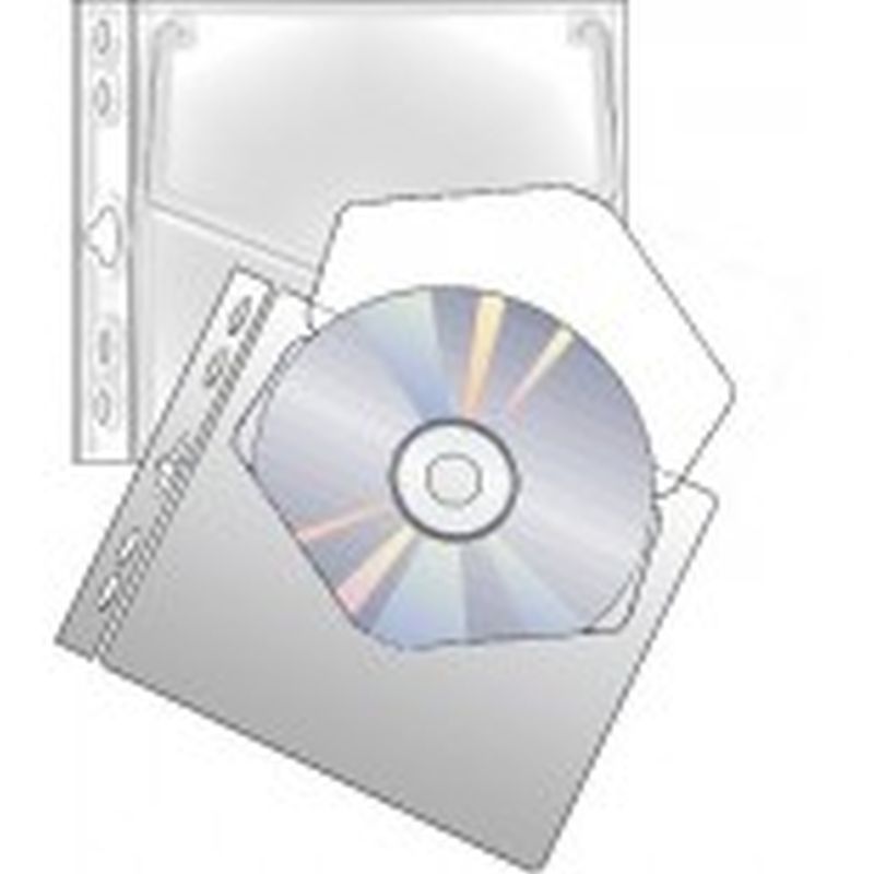 PVC obal na CD - 1ks - do karisbloku A5 / pre krúžkové diáre Hirjak Bros. A5 /