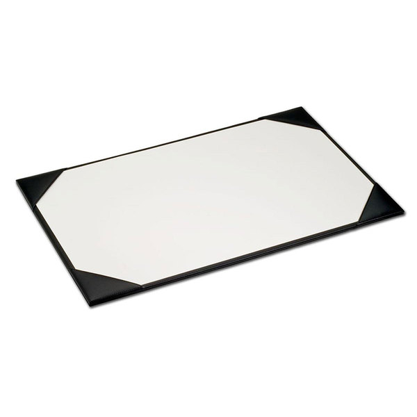 ARISTO - podložka na písací stôl - s rohmi pre papier, čierna, 50cmx35cm (ŠxV)