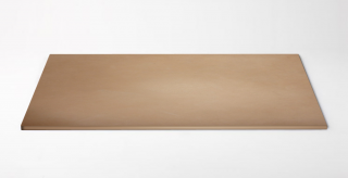 ELEGANZZA - kož.podložka na písací stôl, bez zaoblených rohov; prírodná, 50x35cm